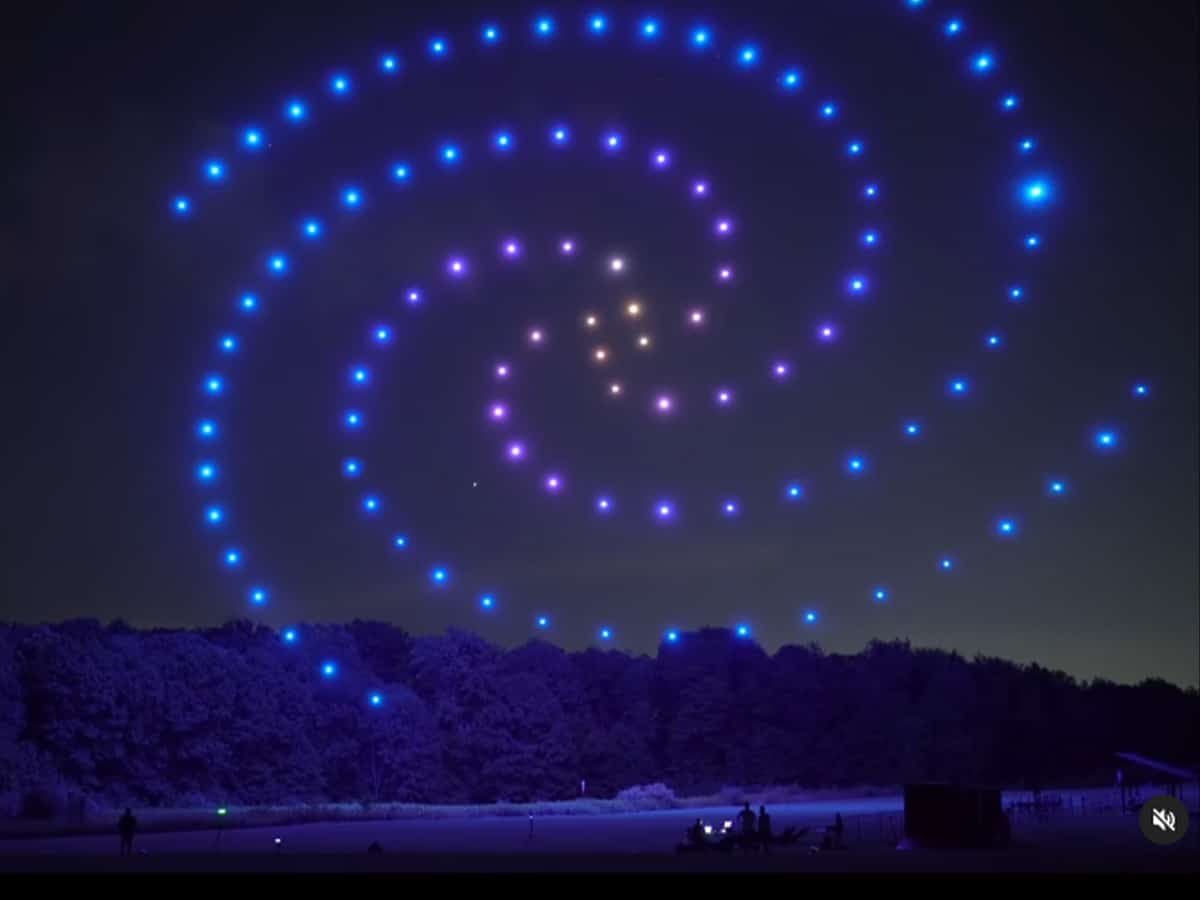 China new year drone show 2024